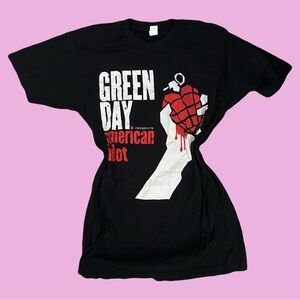 green day american idiot graphic punk emo tee unisex M